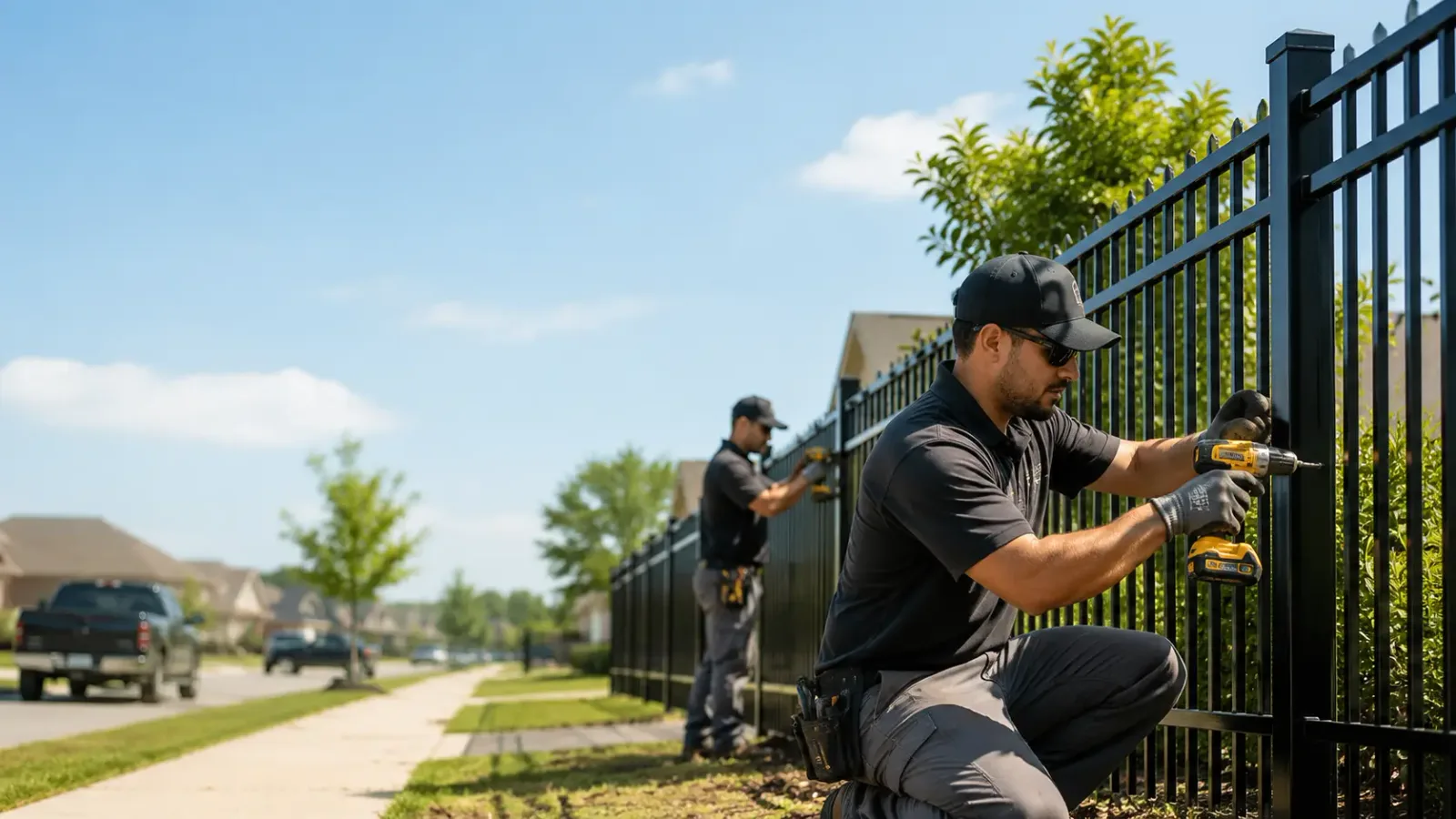 Metal Fence Installation in Fenton, MI